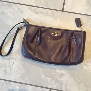 COACH Leather Clutch/Wristlet